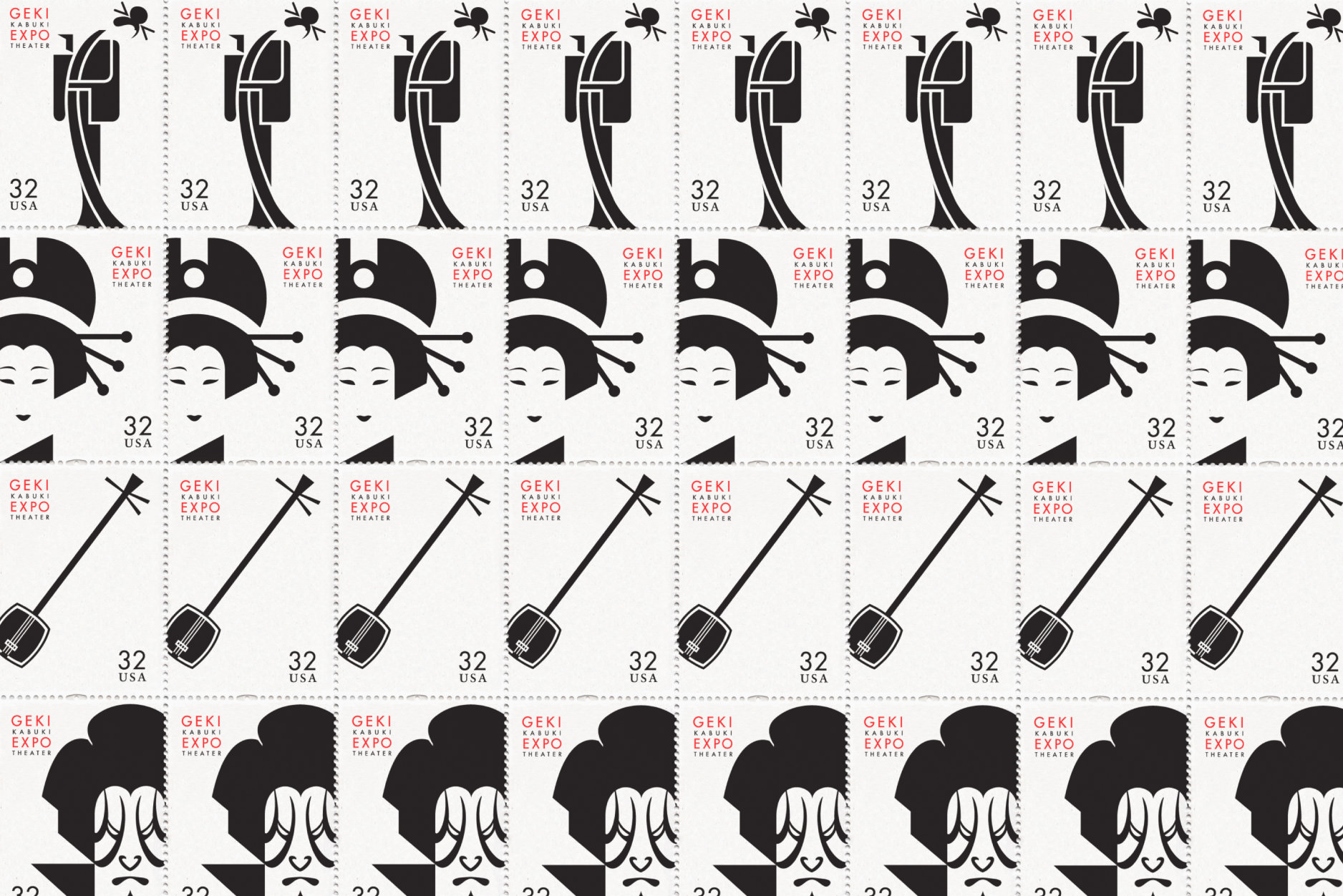 Kabuki-06-stamp-set-3800